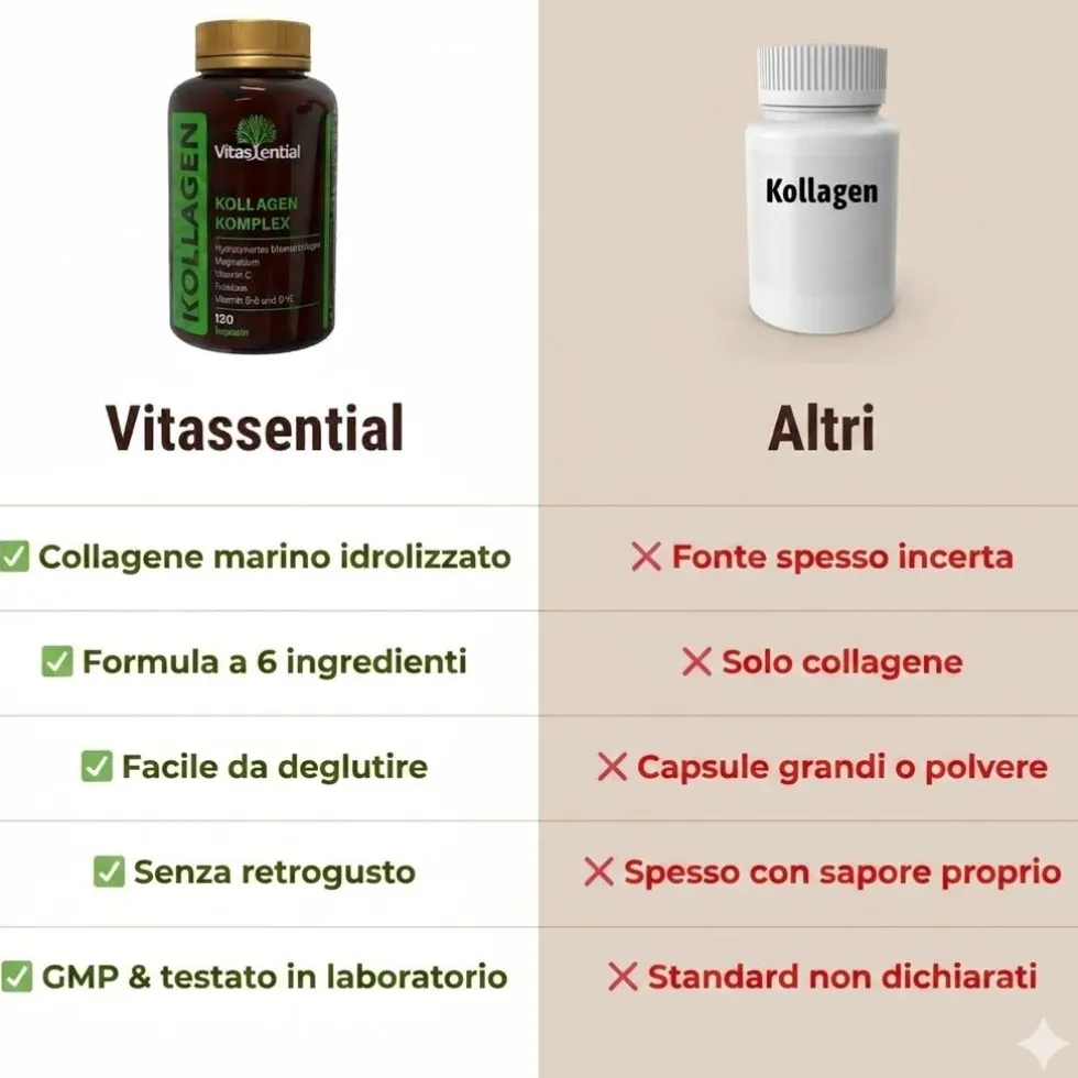 Vitassential Capsule Complesso Collagene Marino