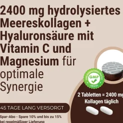 Vitassential Compresse Complesso Collagene Marino + Acido Ialuronico