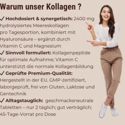 Vitassential Compresse Complesso Collagene Marino + Acido Ialuronico
