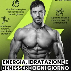 Vitastrong Hydra Pro - 250 g, Reidratazione Avanzata e Recupero Energetico