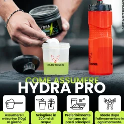 Vitastrong Hydra Pro - 250 g, Reidratazione Avanzata e Recupero Energetico