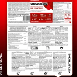 Vitastrong Omega-3 & Complesso Colesterolo – Supporto per cuore e metabolismo