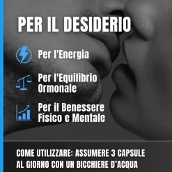 Vitastrong T-Strong 2.0 - 120 Capsule, Supporto al Metabolismo Energetico & Vitalità