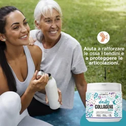 VITATIV Collagene Marino Idrolizzato Premium, Peptidi di Collagene di Pesce in Polvere, Gusto Neutro