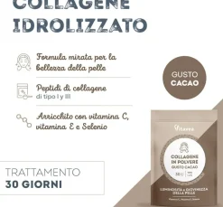 Vitavea Polvere di collagene al gusto di cacao