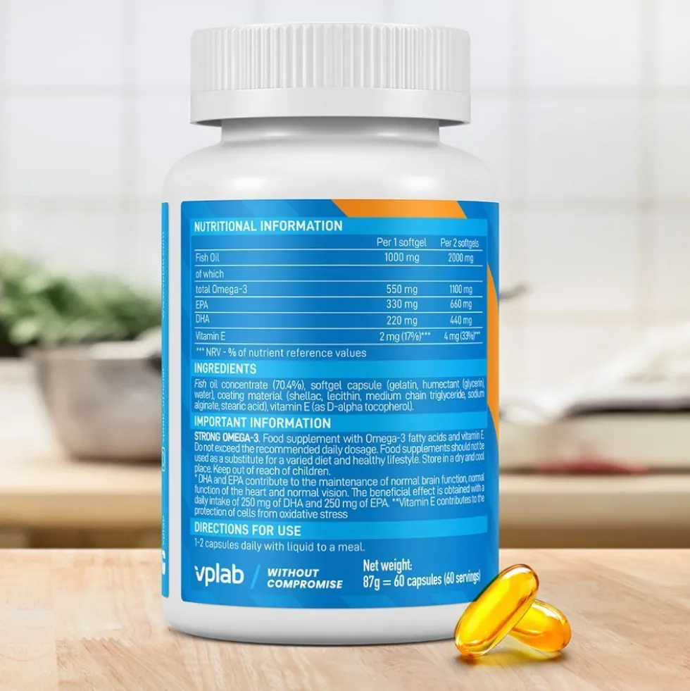 VPLAB Strong Omega 3
