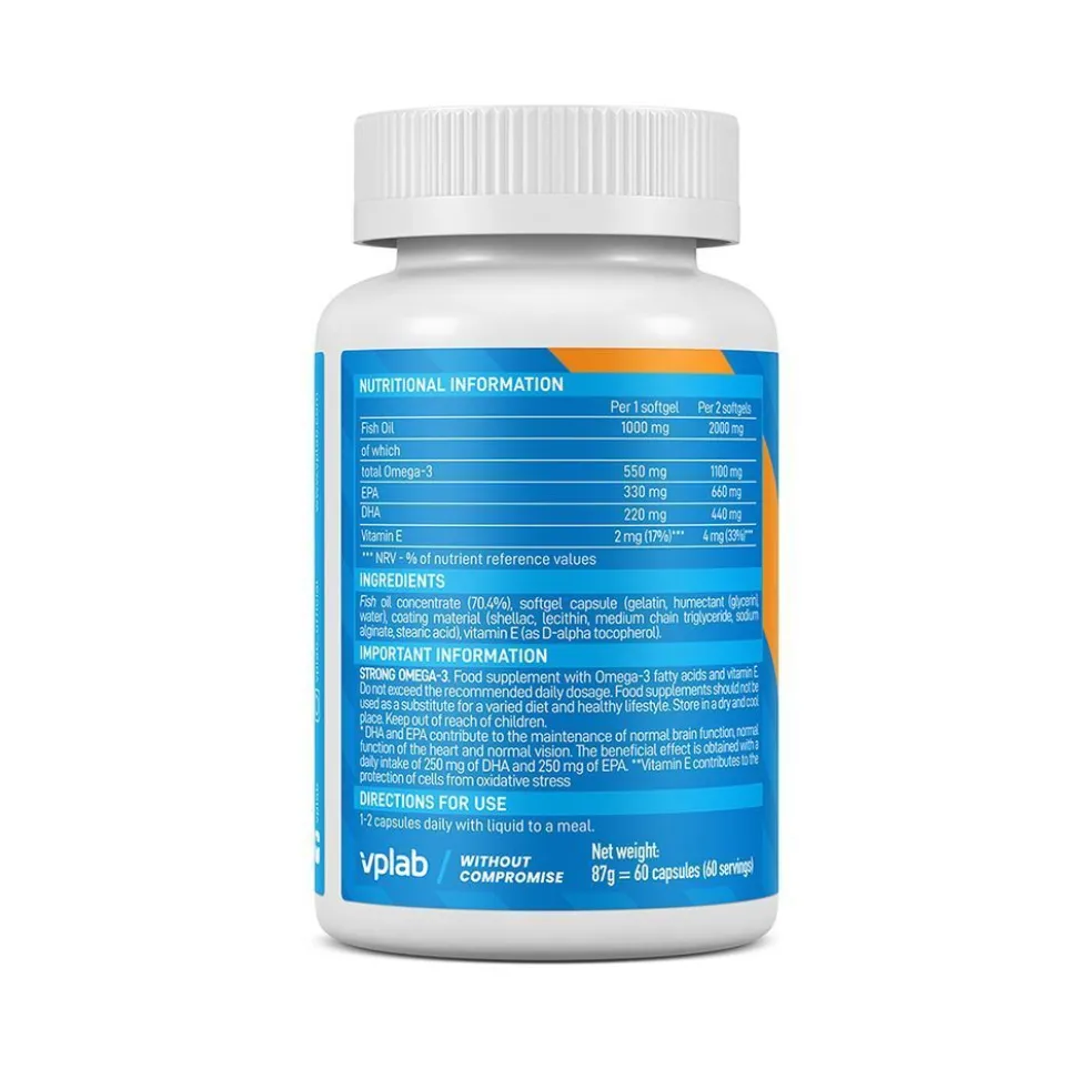 VPLAB Strong Omega 3