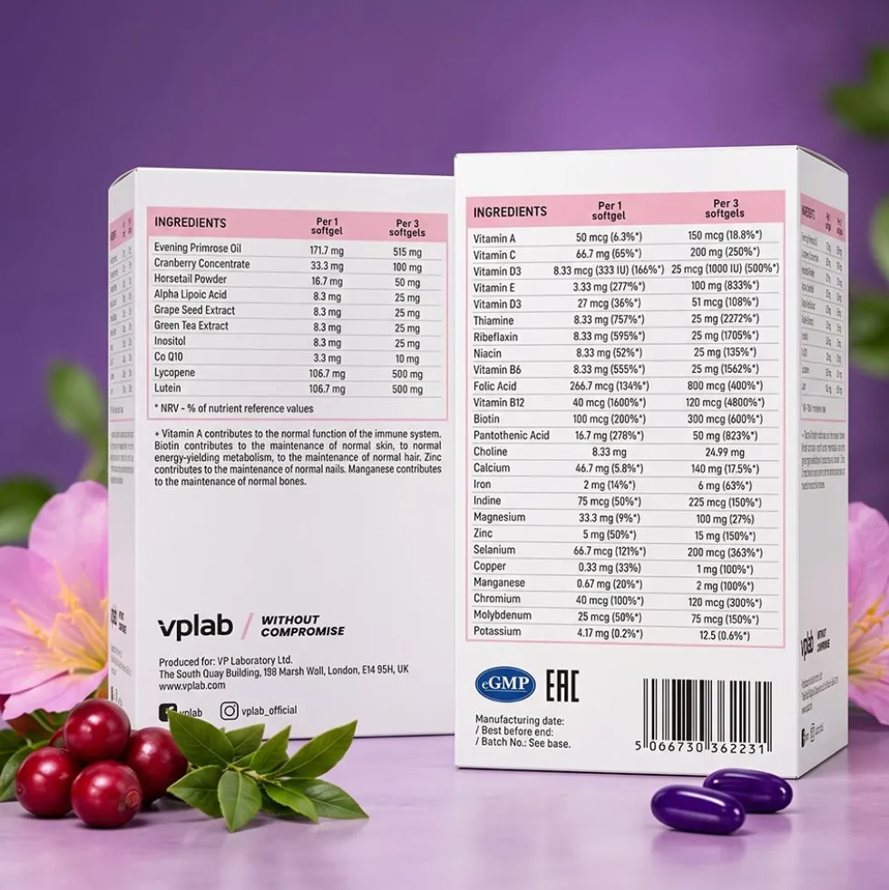 VPLAB Ultra Women's Multivitamin Formula