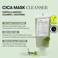 VT COSMETICS Cica Mask Cleanser 2 in 1