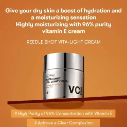VT Cosmetics Vt reedle shot vita-light Cream con microaghi e vitamine illuminante 50ml