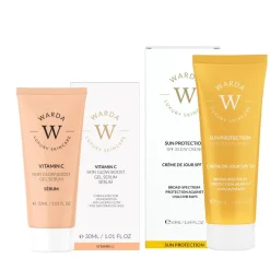 Warda Luxury Skincare Siero alla vitamina C + crema da giorno SPF 30