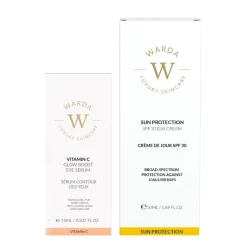 Warda Luxury Skincare Siero alla vitamina C + crema da giorno SPF 30