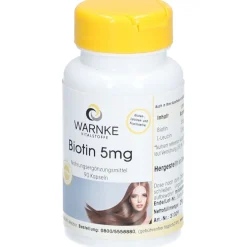 Warnke Vitalstoffe - Biotina 5 mg