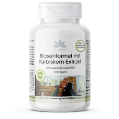 Warnke Vitalstoffe - Formula per la vescica con estratto di semi di zucca