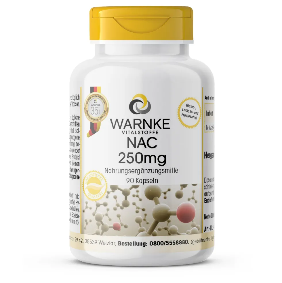 Warnke Vitalstoffe - NAC 250 mg