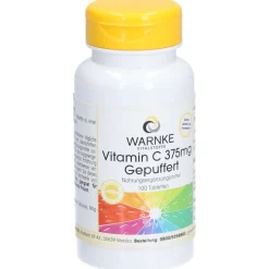 Warnke Vitalstoffe - Vitamina C 375 mg tamponata
