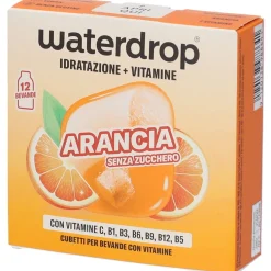Waterdrop Cubetti per Bevande Gusto Arancia