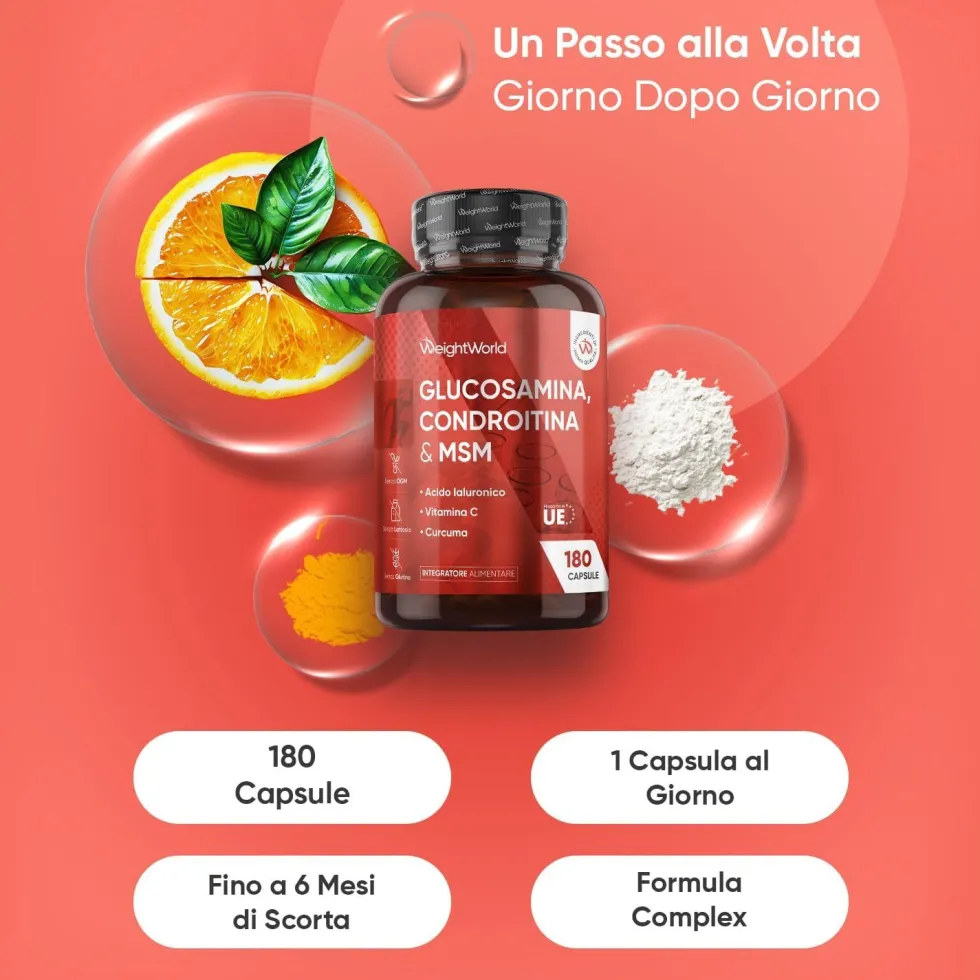 WeightWorld Glucosamina Condroitina MSM