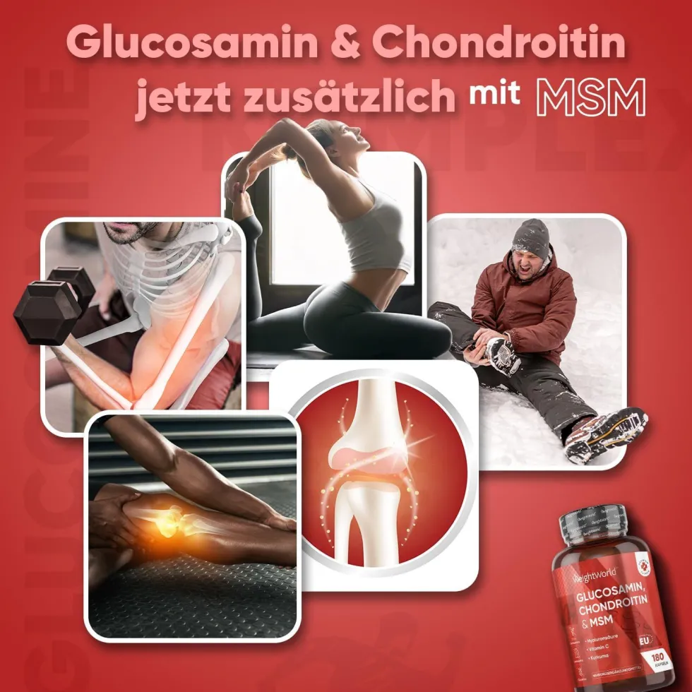 WeightWorld Glucosamina Condroitina MSM