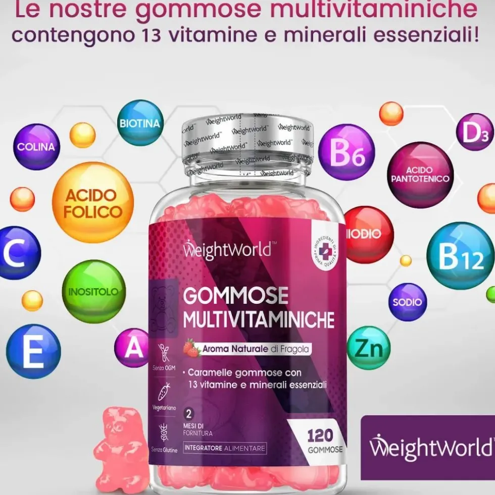 WeightWorld Gommose Multivitaminiche