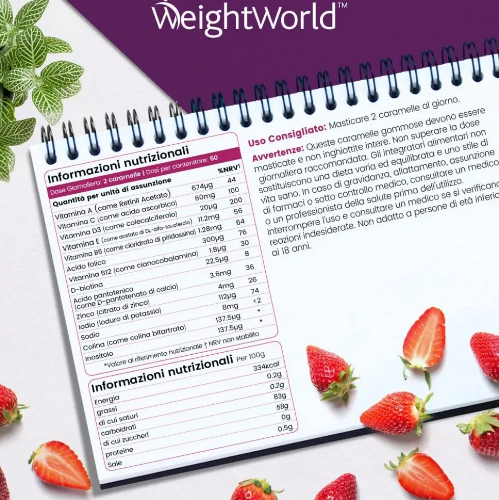 WeightWorld Gommose Multivitaminiche
