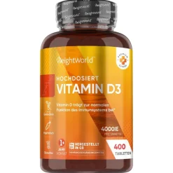 WeightWorld Vitamina D3 4000 UI