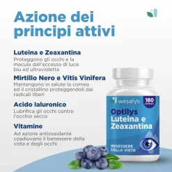 WESALYS® OPTILYS - Integratore alimentare per il Benessere della Vista