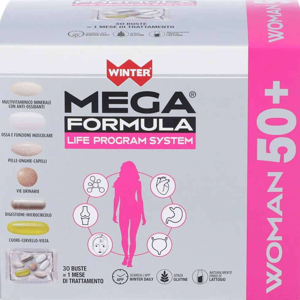 Winter Mega Formula Life Program System Woman 50+ in Bustine