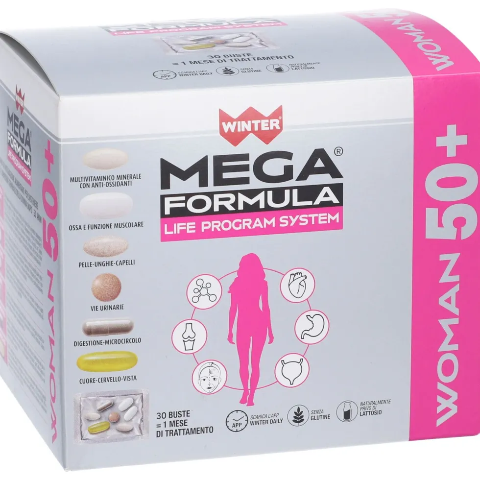 Winter Mega Formula Life Program System Woman 50+ in Bustine