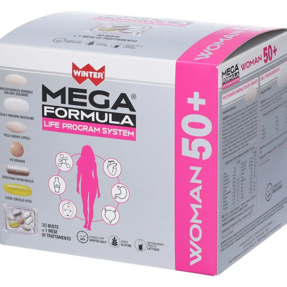 Winter Mega Formula Life Program System Woman 50+ in Bustine