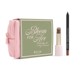 WYCON cosmetics BLOOM FOR HER 02 Glow Touch 02 + Wonderproof Lip Pencil 141