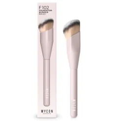 WYCON cosmetics F102 FOUNDATION BLENDER Pennello viso ideale per fondotinta liquidi ed in crema.