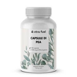 XTRA FUEL PEA Capsule - Palmitoiletanolamide in qualità pura con 600 mg per capsula