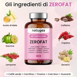 ZEROFAT, termogenico per il controllo del peso - natugea®