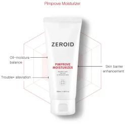 ZEROID Pimprove Cream – Trattamento viso contro impurità e arrossamenti della pelle sensibile