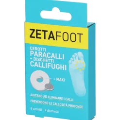Zetafoot Paracallo Tondo 8 Pezzi + Dischetto Callifugo 9 Pezzi - Risparmia il 10% con il codice: zeta1026