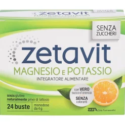 Zetavit Magnesio e Potassio Senza Zuccheri Integratore Alimentare - Risparmia il 10% con il codice: zeta1026