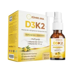 ZÜHRE ANA Spray Liquido Vitamina D3 & K2