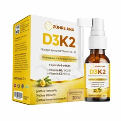 ZÜHRE ANA Spray Liquido Vitamina D3 & K2