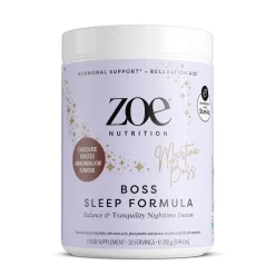 zoe Boss Sleep Formula, 200 g, Chocolate Toasted Marshmallow