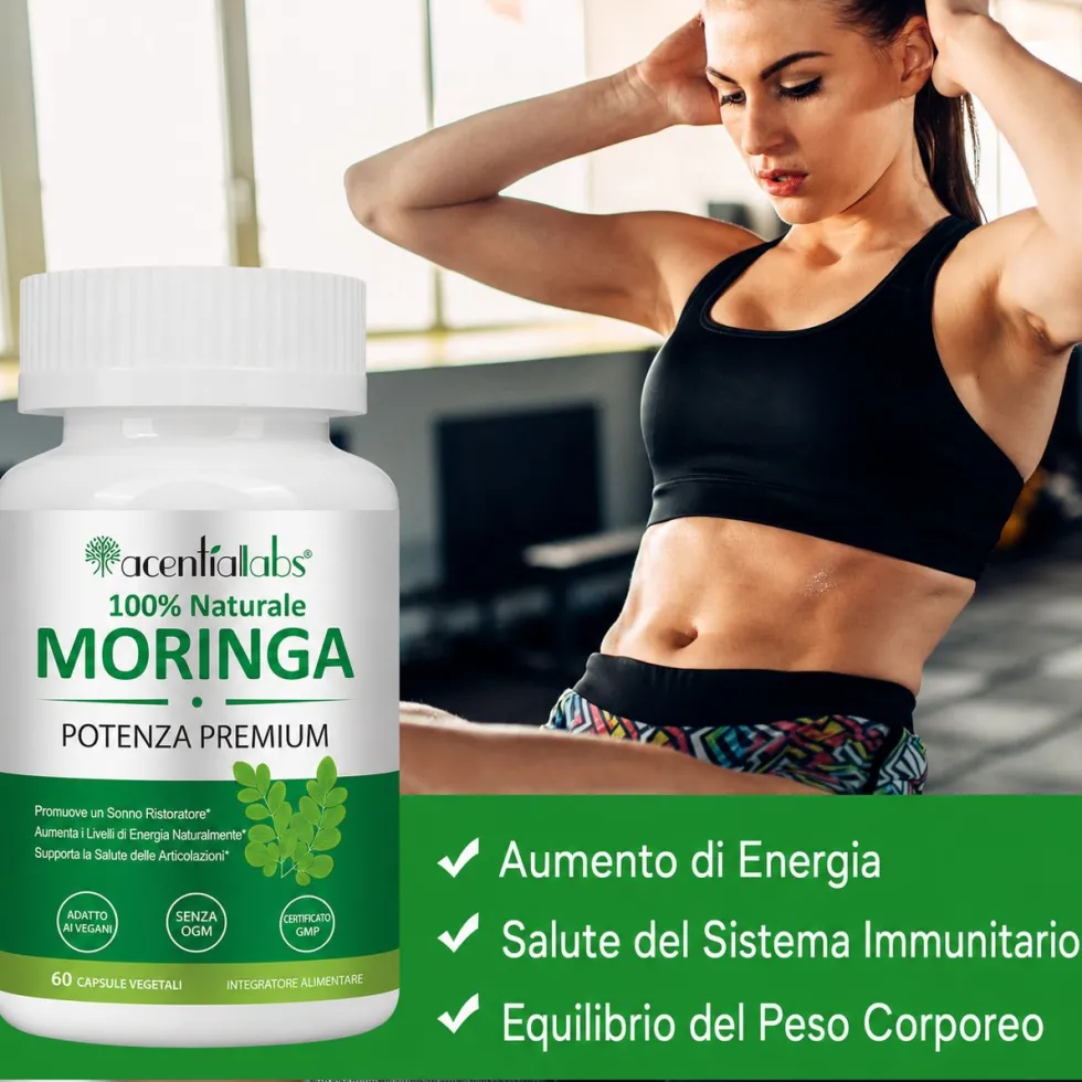 Zoxpm Capsule di Moringa