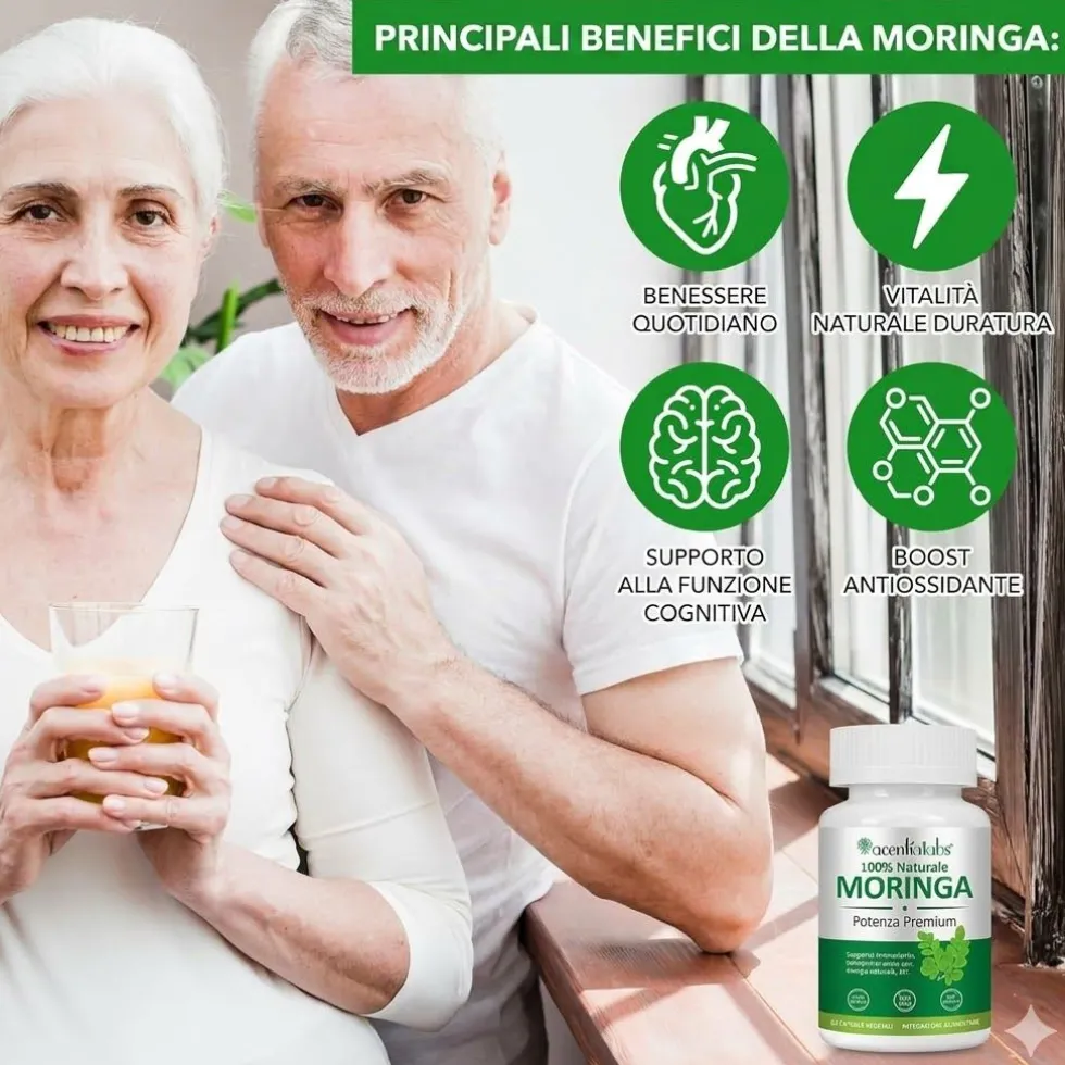 Zoxpm Capsule di Moringa