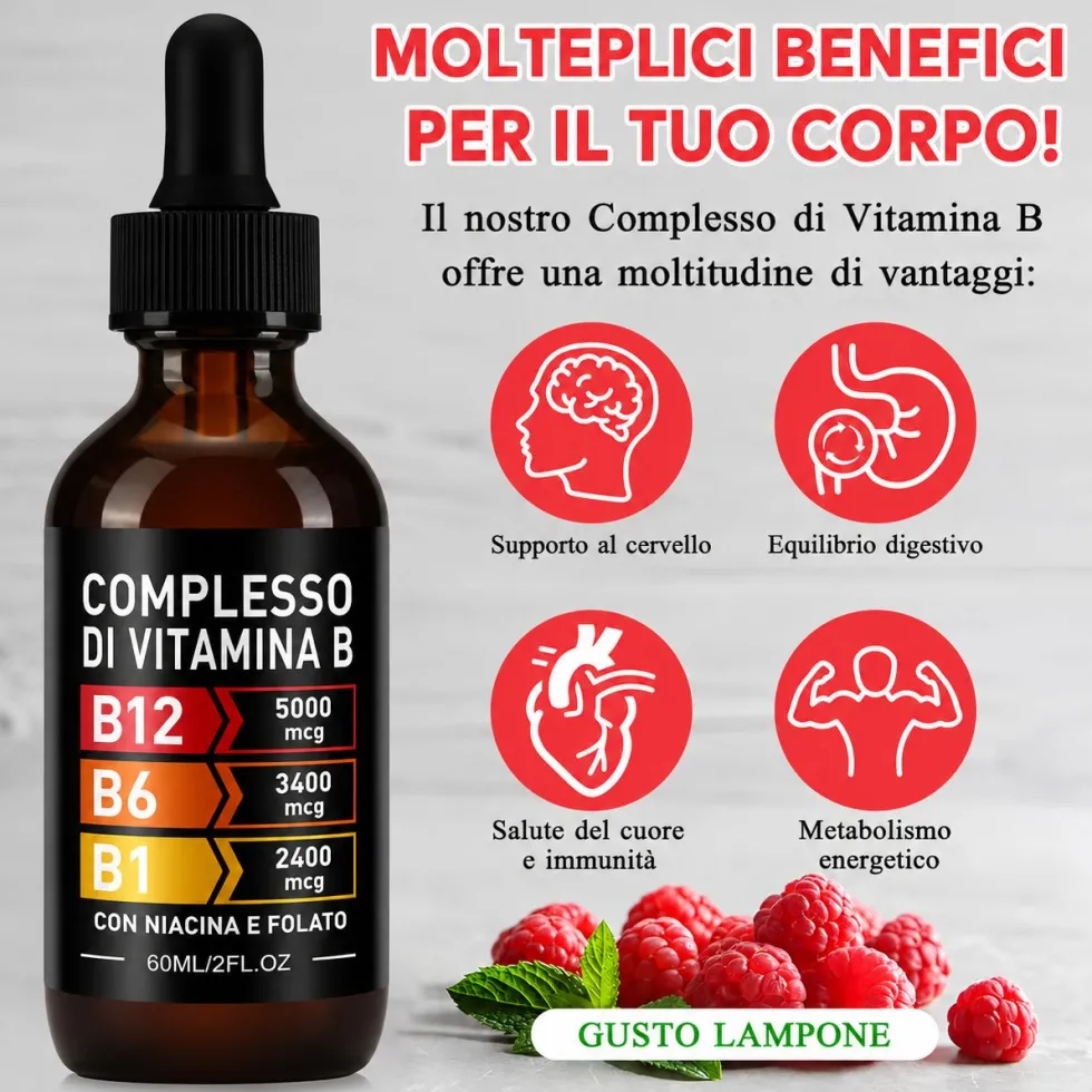 Zoxpm Gocce Complesso di Vitamina B