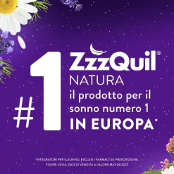 ZzzQuil Sonno Melatonina Pastiglie 30 Gommose Frutti di Bosco